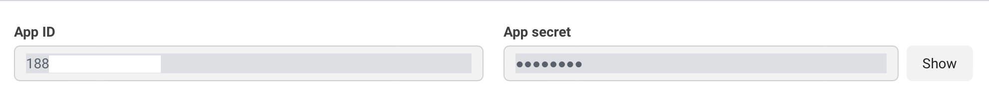 Meta App Settings Basic